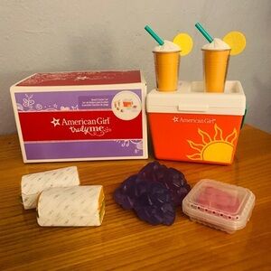 American Girl doll truly me Beach Cooler Set new in box